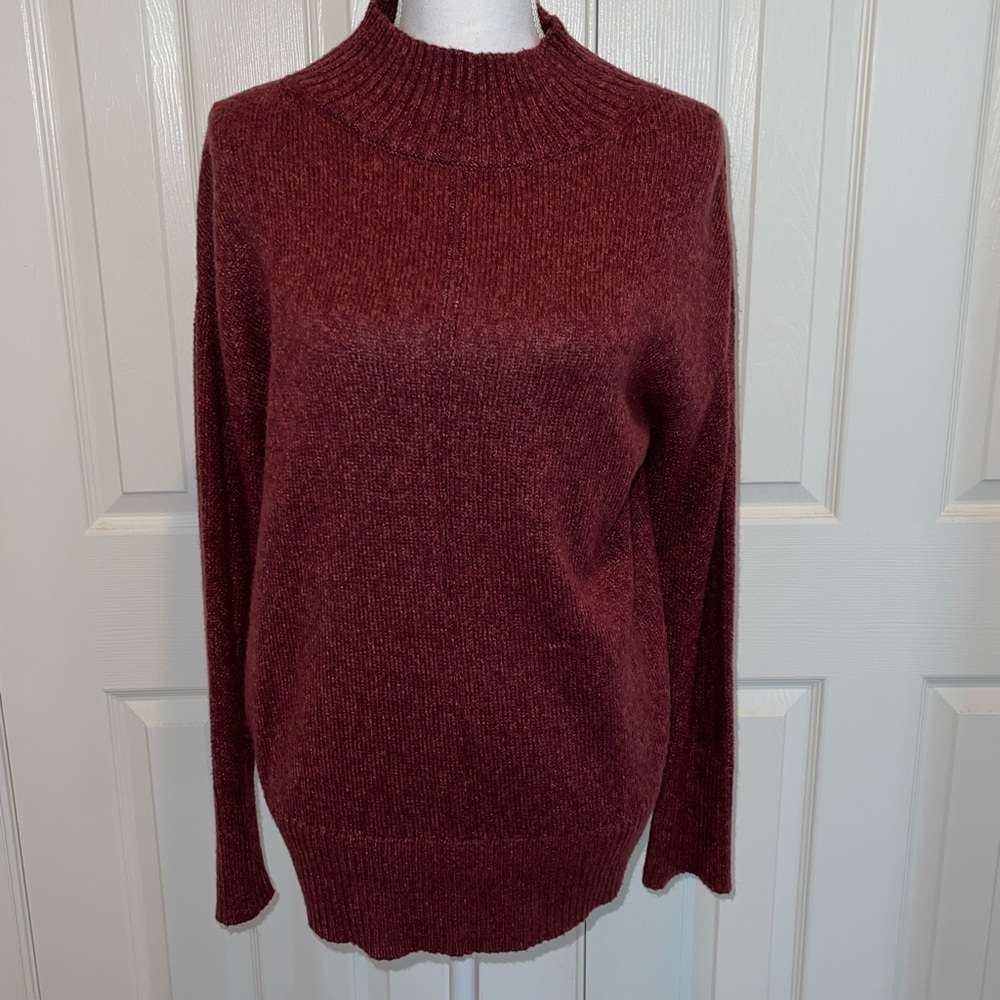 Loft Mock Neck Sweater